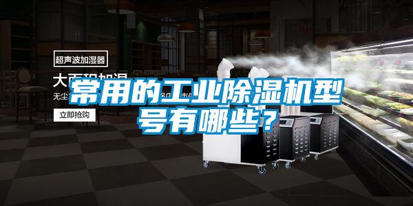 常用的工業除濕機型號有哪些？