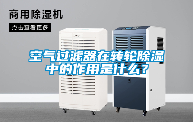 空氣過濾器在轉輪除濕中的作用是什么？