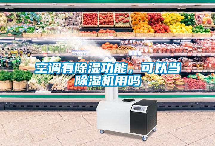 空調有除濕功能，可以當除濕機用嗎