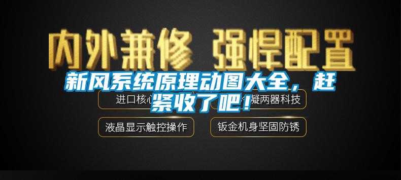 新風系統原理動圖大全，趕緊收了吧！