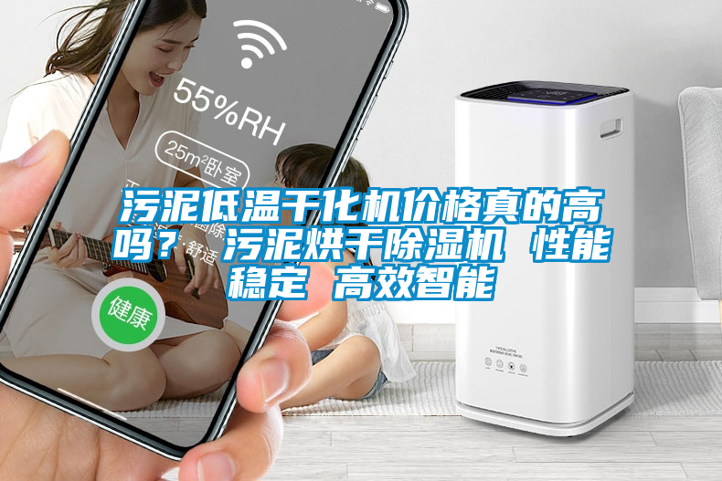 污泥低溫干化機價格真的高嗎？ 污泥烘干除濕機 性能穩定 高效智能
