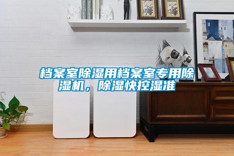 檔案室除濕用檔案室專用除濕機，除濕快控濕準