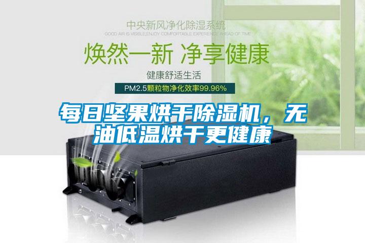 每日堅果烘干除濕機，無油低溫烘干更健康