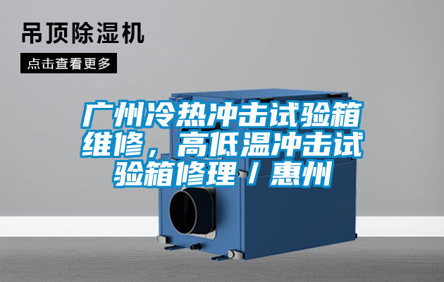 廣州冷熱沖擊試驗箱維修，高低溫沖擊試驗箱修理／惠州