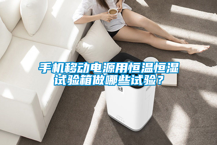 手機移動電源用恒溫恒濕試驗箱做哪些試驗？