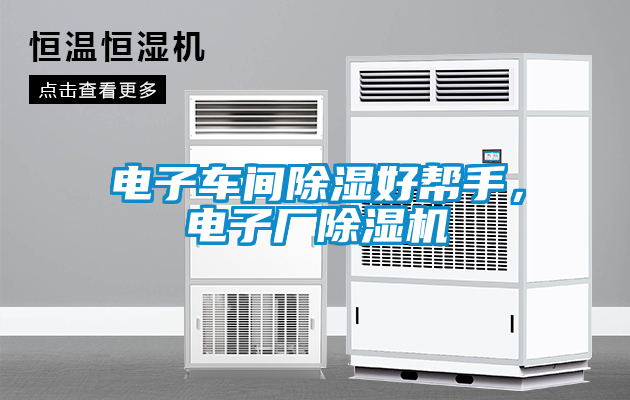 電子車間除濕好幫手，電子廠除濕機