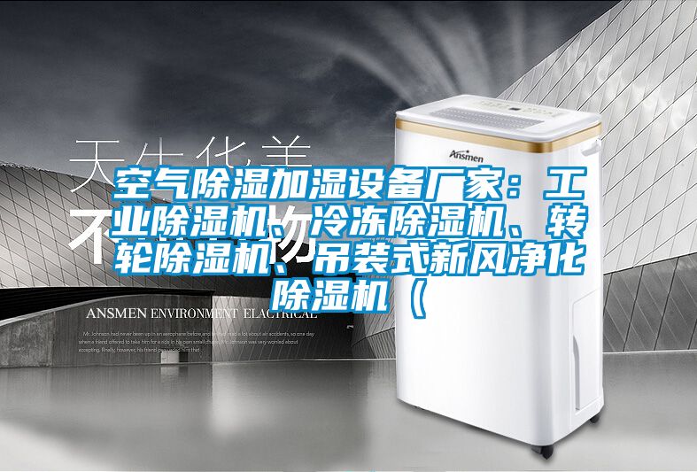 空氣除濕加濕設備廠家：工業除濕機、冷凍除濕機、轉輪除濕機、吊裝式新風凈化除濕機（