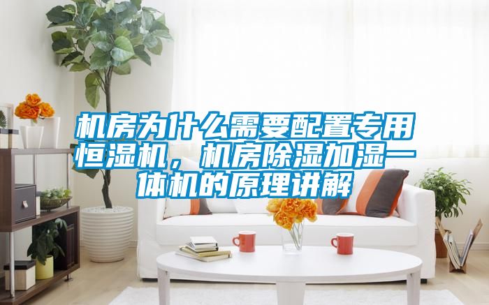 機房為什么需要配置專用恒濕機，機房除濕加濕一體機的原理講解