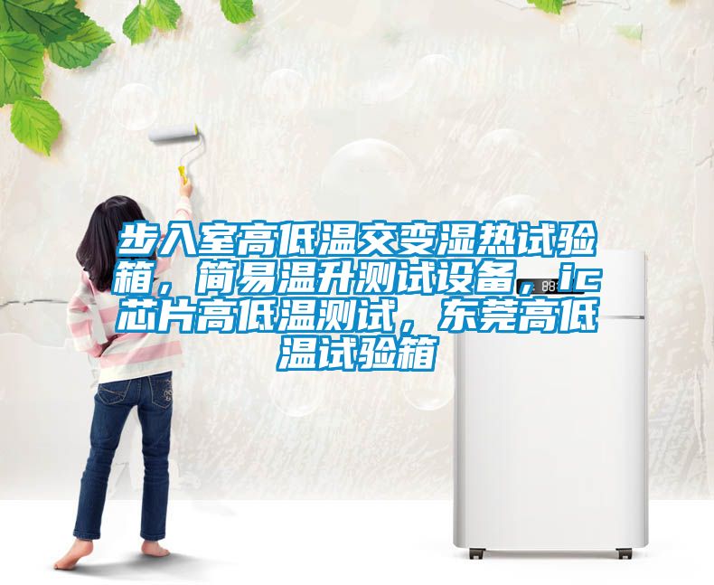 步入室高低溫交變濕熱試驗箱，簡易溫升測試設備，ic芯片高低溫測試，東莞高低溫試驗箱