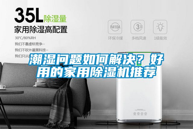 潮濕問題如何解決？好用的家用除濕機推薦