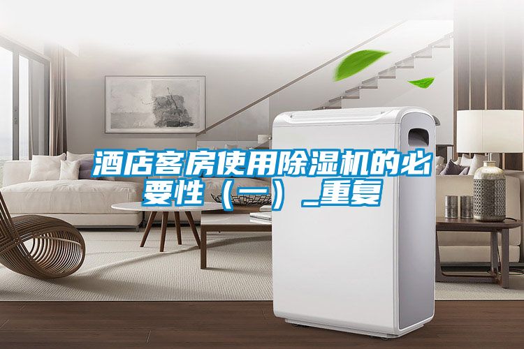 酒店客房使用除濕機的必要性（一）_重復
