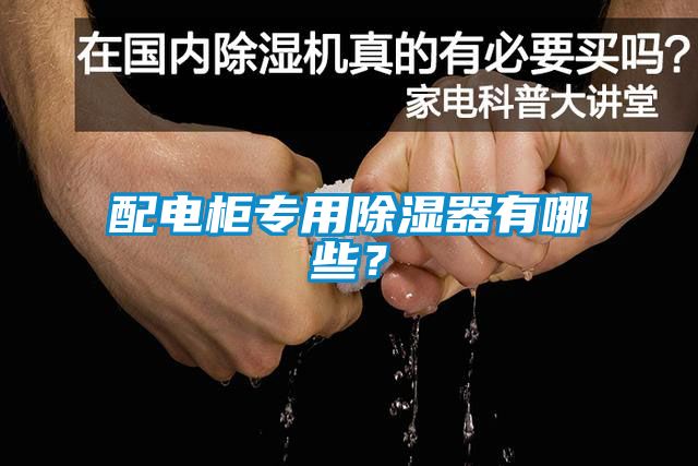 配電柜專用除濕器有哪些？