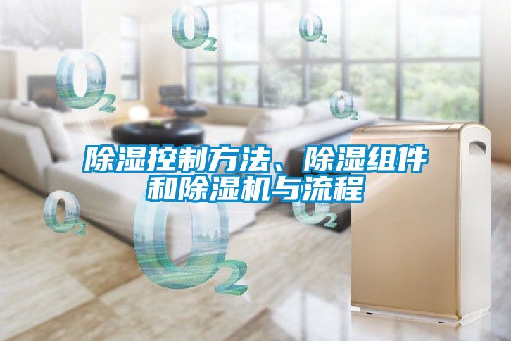 除濕控制方法、除濕組件和除濕機與流程