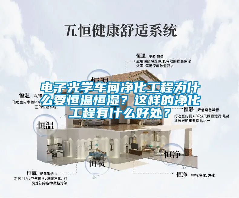 電子光學車間凈化工程為什么要恒溫恒濕？這樣的凈化工程有什么好處？