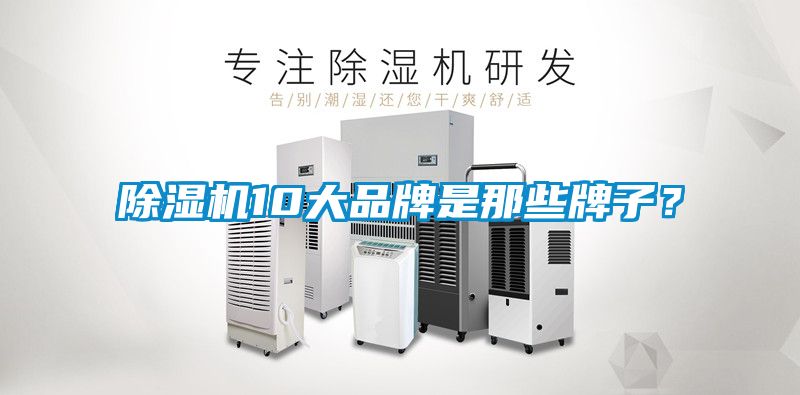 除濕機10大品牌是那些牌子？