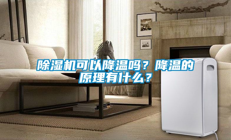 除濕機可以降溫嗎？降溫的原理有什么？