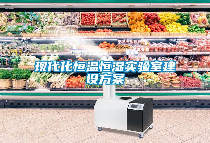 現代化恒溫恒濕實驗室建設方案