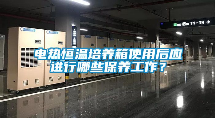 電熱恒溫培養箱使用后應進行哪些保養工作？
