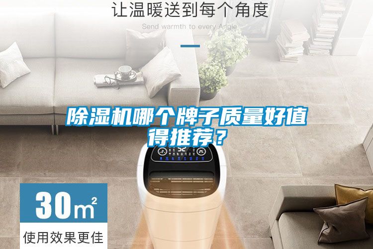 除濕機哪個牌子質量好值得推薦？