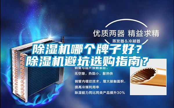 除濕機哪個牌子好？除濕機避坑選購指南？