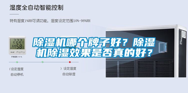 除濕機哪個牌子好？除濕機除濕效果是否真的好？
