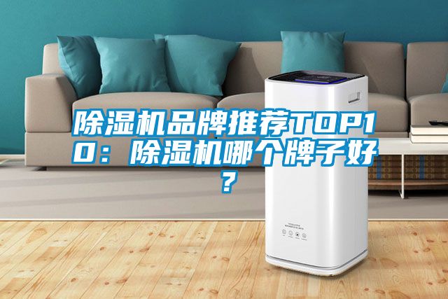 除濕機品牌推薦TOP10：除濕機哪個牌子好？