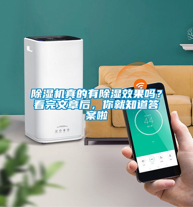 除濕機真的有除濕效果嗎？看完文章后，你就知道答案啦
