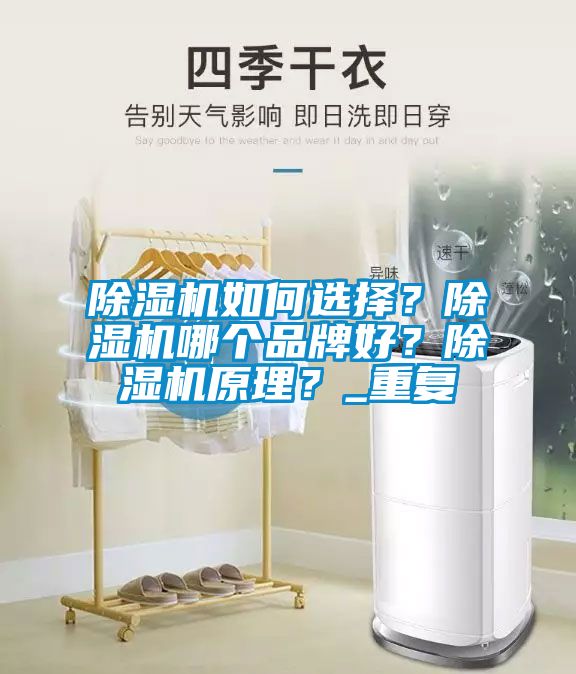 除濕機如何選擇？除濕機哪個品牌好？除濕機原理？_重復