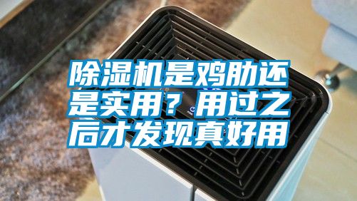 除濕機是雞肋還是實用？用過之后才發現真好用