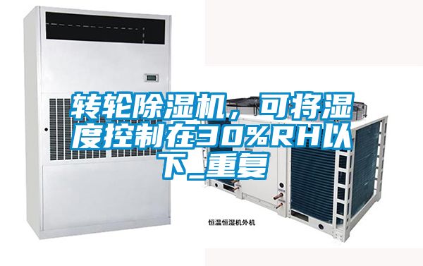 轉輪除濕機，可將濕度控制在30%RH以下_重復