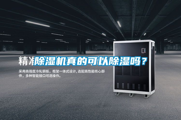 除濕機真的可以除濕嗎？
