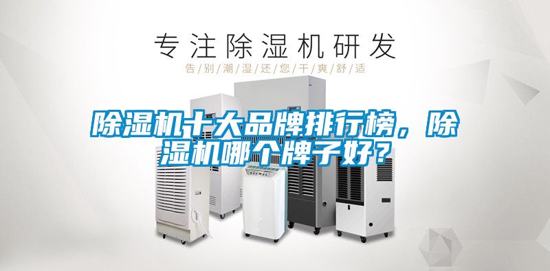 除濕機十大品牌排行榜，除濕機哪個牌子好？