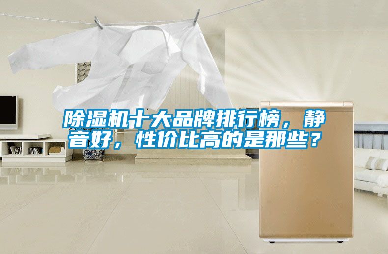 除濕機十大品牌排行榜，靜音好，性價比高的是那些？