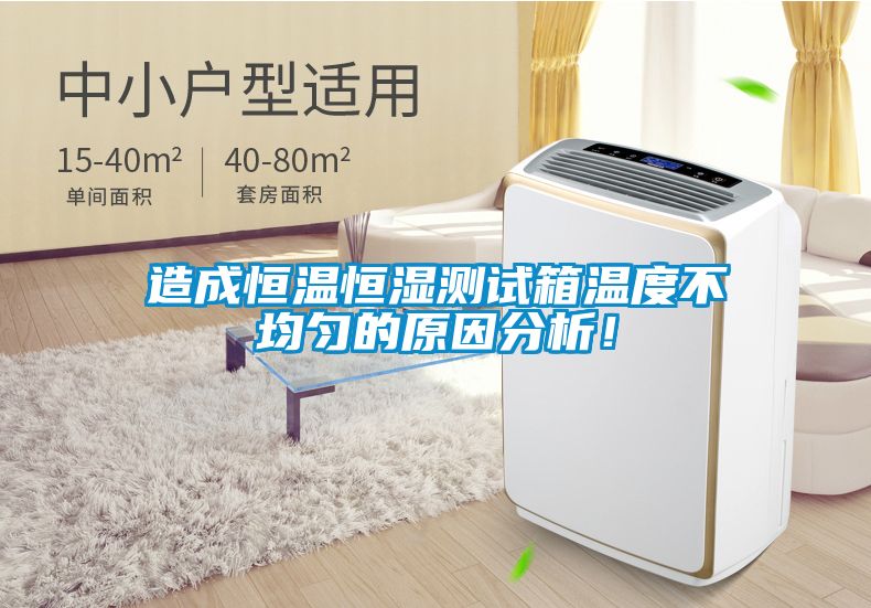造成恒溫恒濕測試箱溫度不均勻的原因分析！