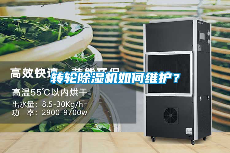 轉輪除濕機如何維護？