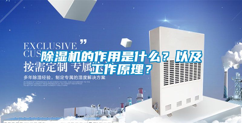 除濕機的作用是什么？以及工作原理？