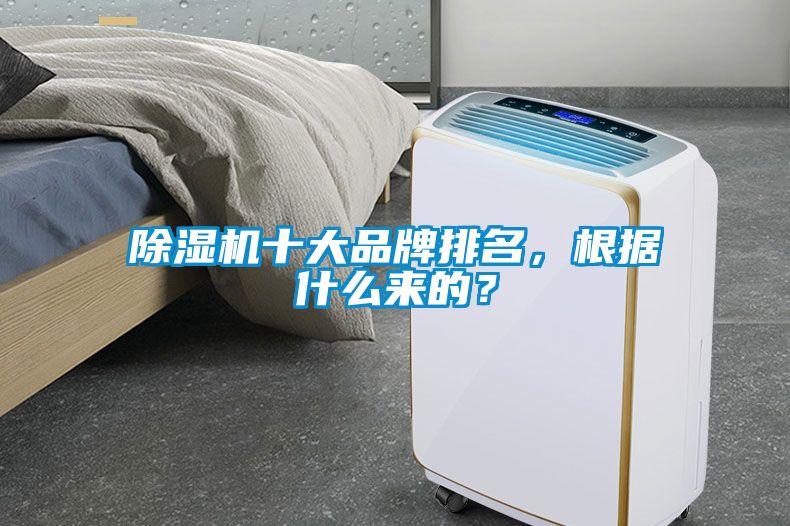 除濕機十大品牌排名，根據什么來的？