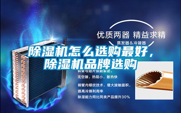 除濕機怎么選購最好，除濕機品牌選購