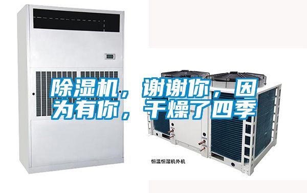 除濕機，謝謝你，因為有你，干燥了四季