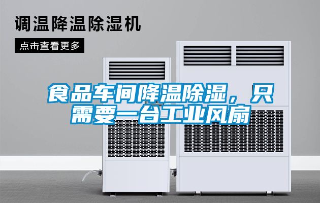 食品車間降溫除濕，只需要一臺工業風扇