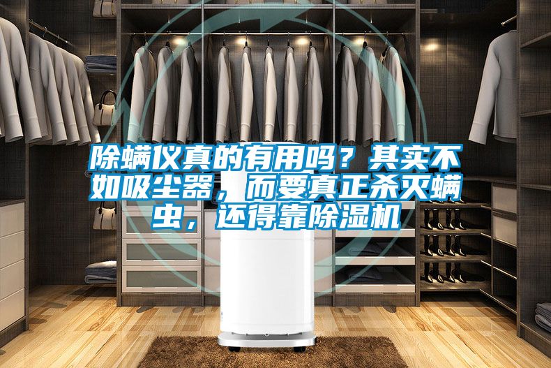 除螨儀真的有用嗎？其實不如吸塵器，而要真正殺滅螨蟲，還得靠除濕機