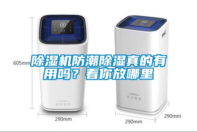 除濕機防潮除濕真的有用嗎？看你放哪里