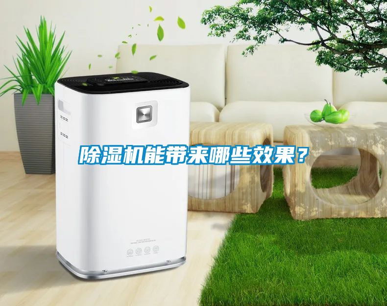 除濕機能帶來哪些效果？