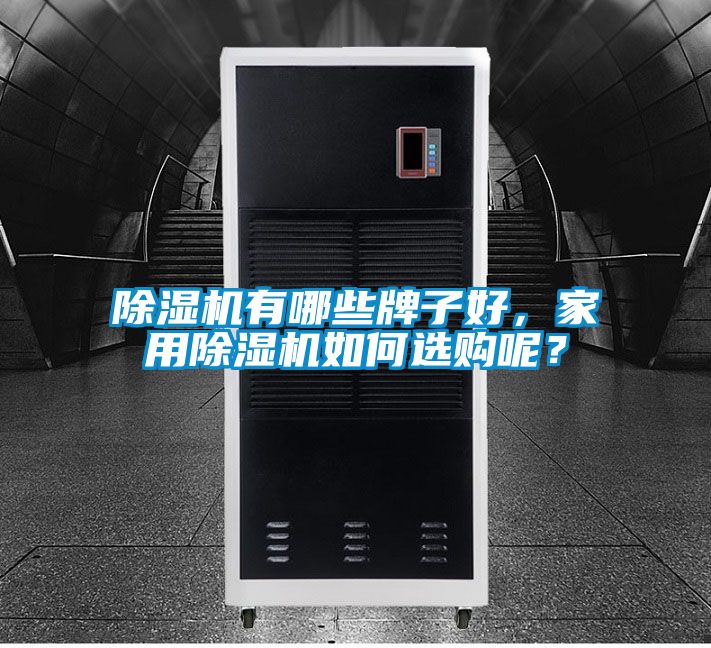 除濕機有哪些牌子好，家用除濕機如何選購呢？