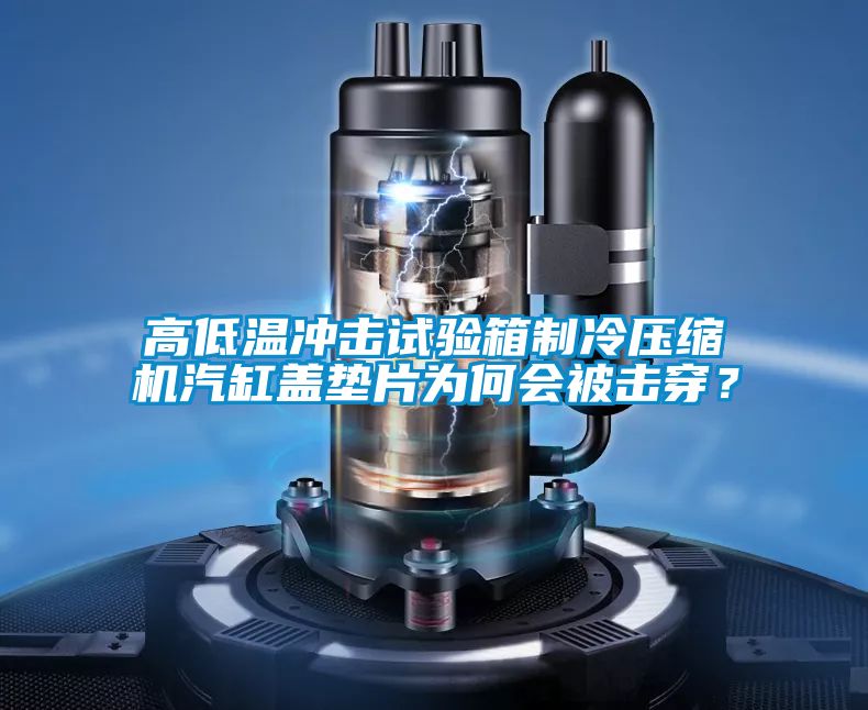 高低溫沖擊試驗箱制冷壓縮機汽缸蓋墊片為何會被擊穿？